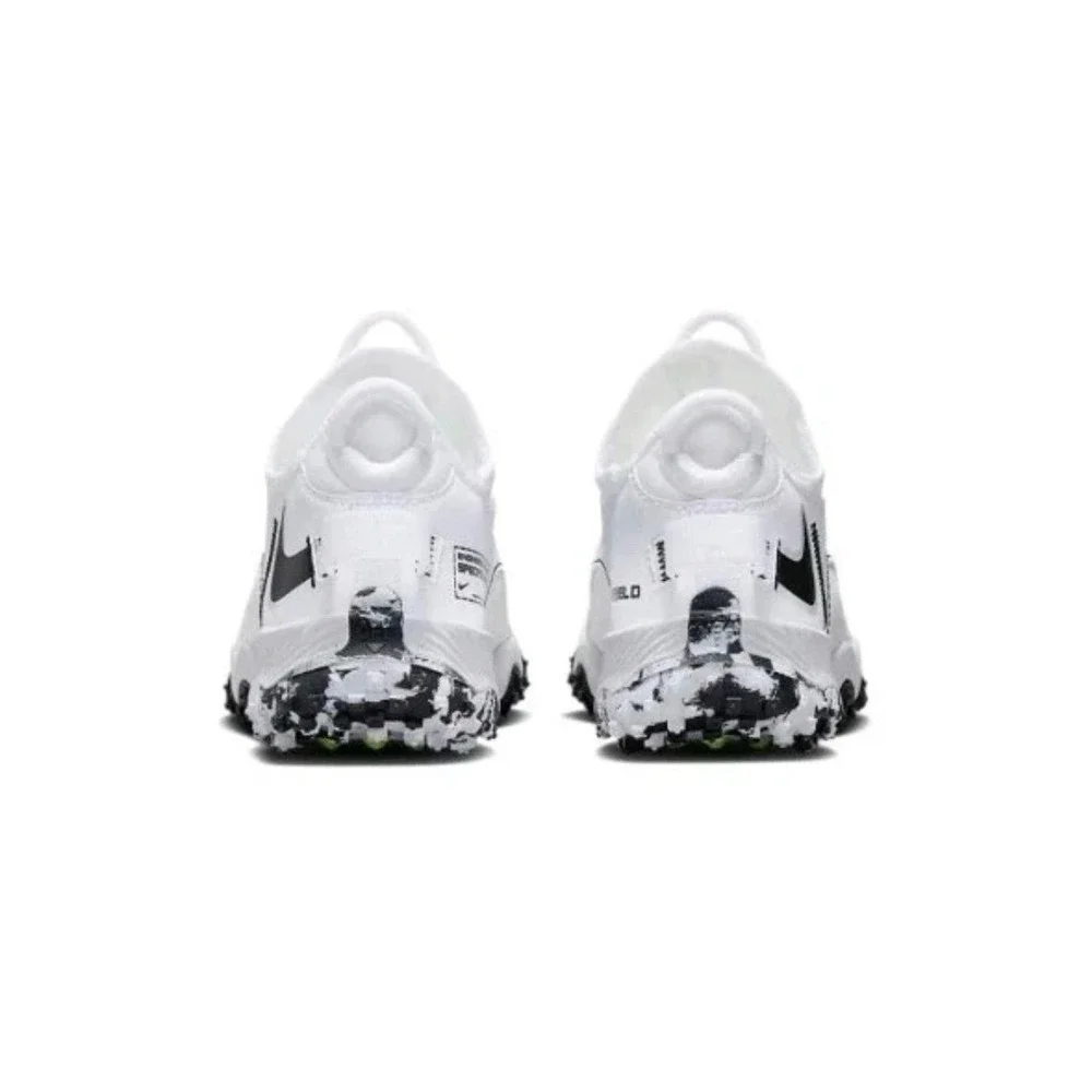 Nike Future Field White Black Volt Kids Training Shoes DJ6949-103 Size 6Y